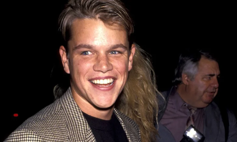 young matt damon