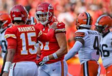 Kansas City Chiefs vs Cleveland Browns Match Player Stats