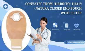 Convatec from: 416400 to: 416419 - Natura Closed End Pouch with Filter