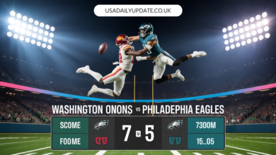 Washington Commanders vs Philadelphia Eagles Match Player Stats