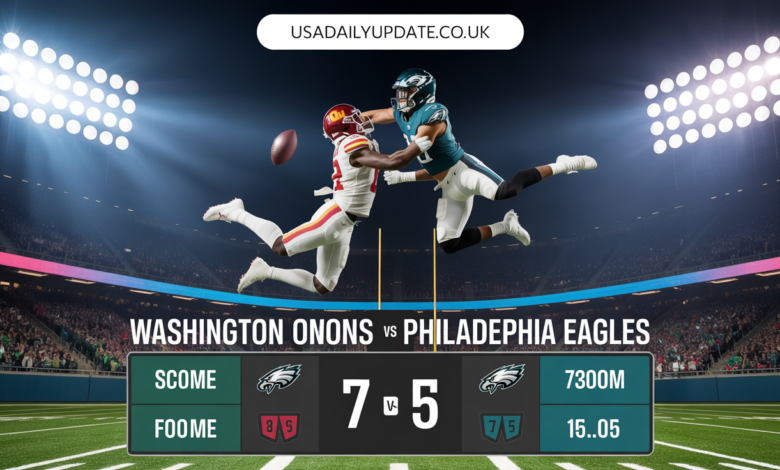 Washington Commanders vs Philadelphia Eagles Match Player Stats