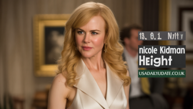Nicole Kidman Height