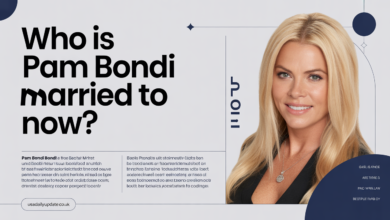 Who Is Pam Bondi Married To Now