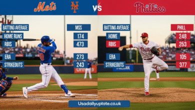 Mets vs Phillies Match Player Stats