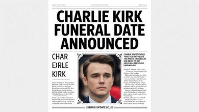 Charlie Kirk Funeral Date